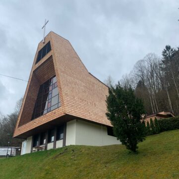 Kirchdach - Holzschindel