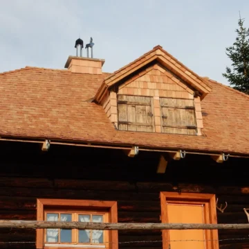 Schindelverkleidung Haus