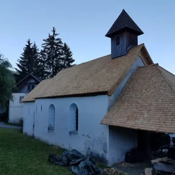 Schindeldach Kapelle