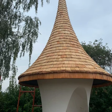 Schindelverkleidung Marterl Detailansicht